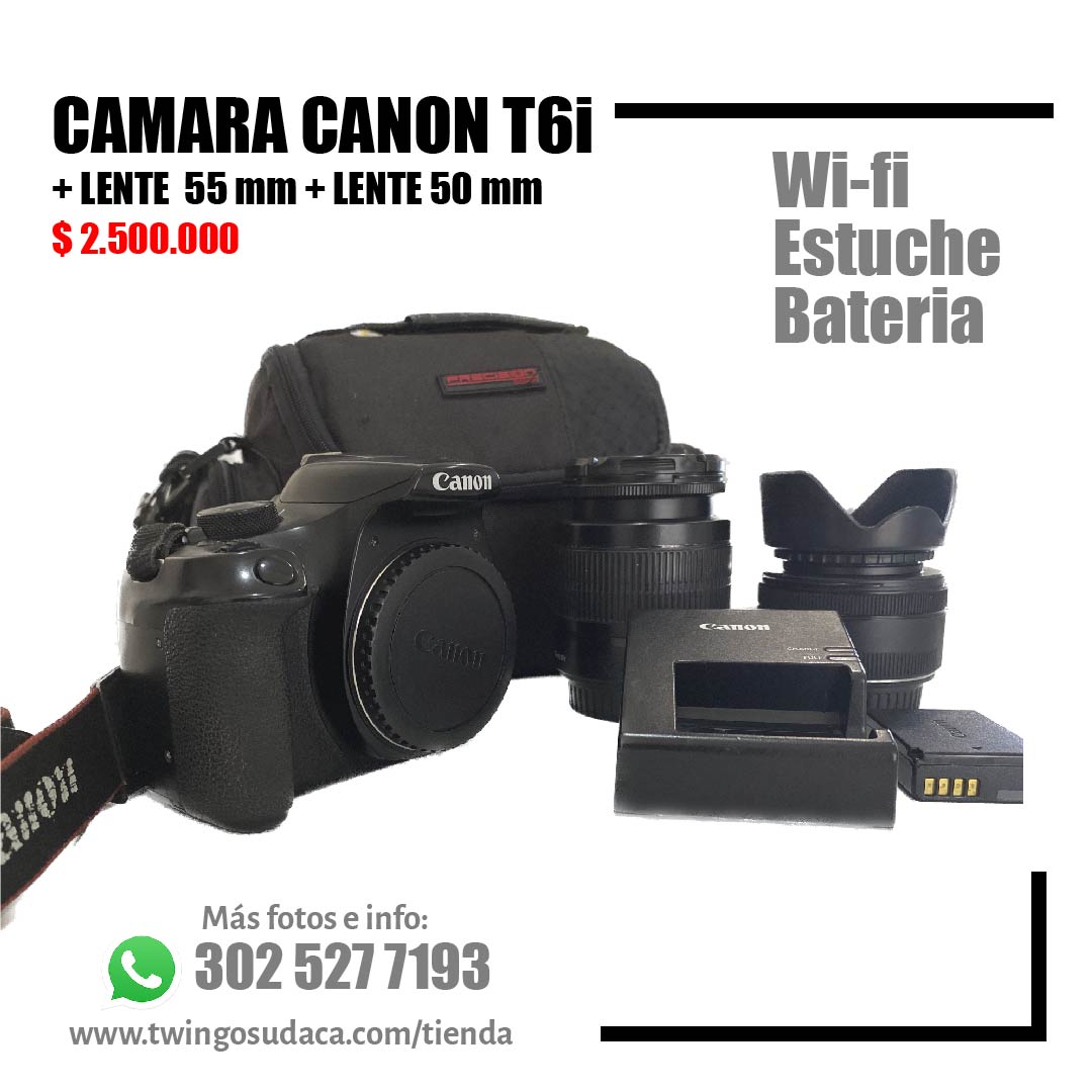 camara canon t6i precio peru